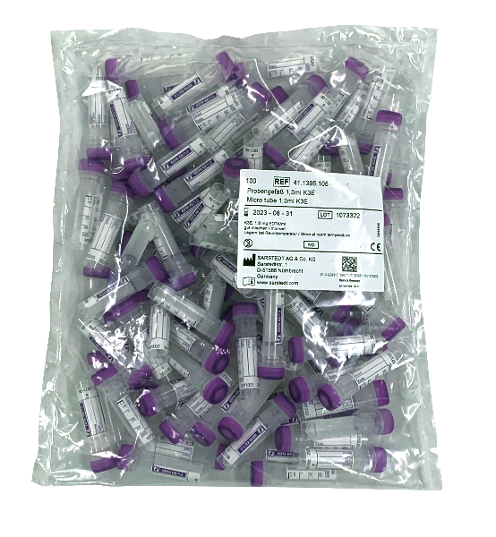TUBE, POSTASSIUM EDTA